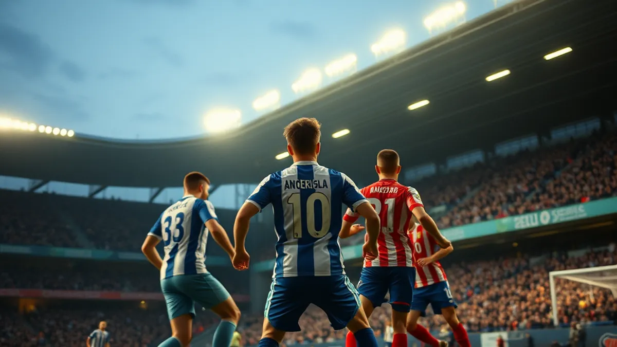 Real Sociedad B gana a FC Andorra con un gol de Gorka Carrera
